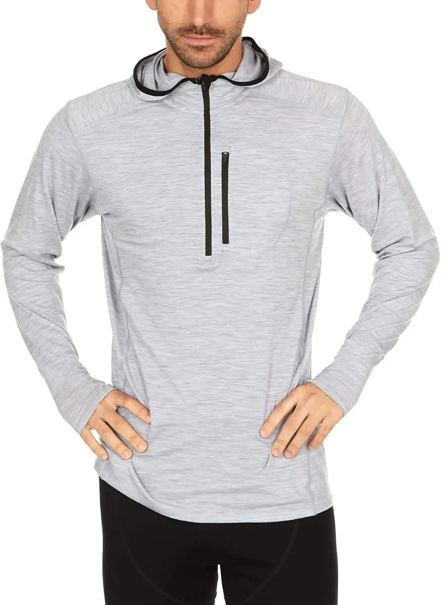 Minus33 Woolverino Micro Weight Quarter Zip Sun Hoodie
