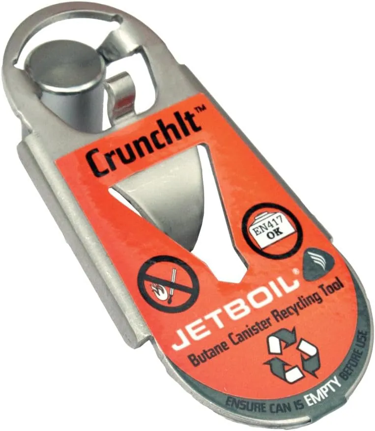Jetboil CrunchIt Fuel Canister Recycling Tool