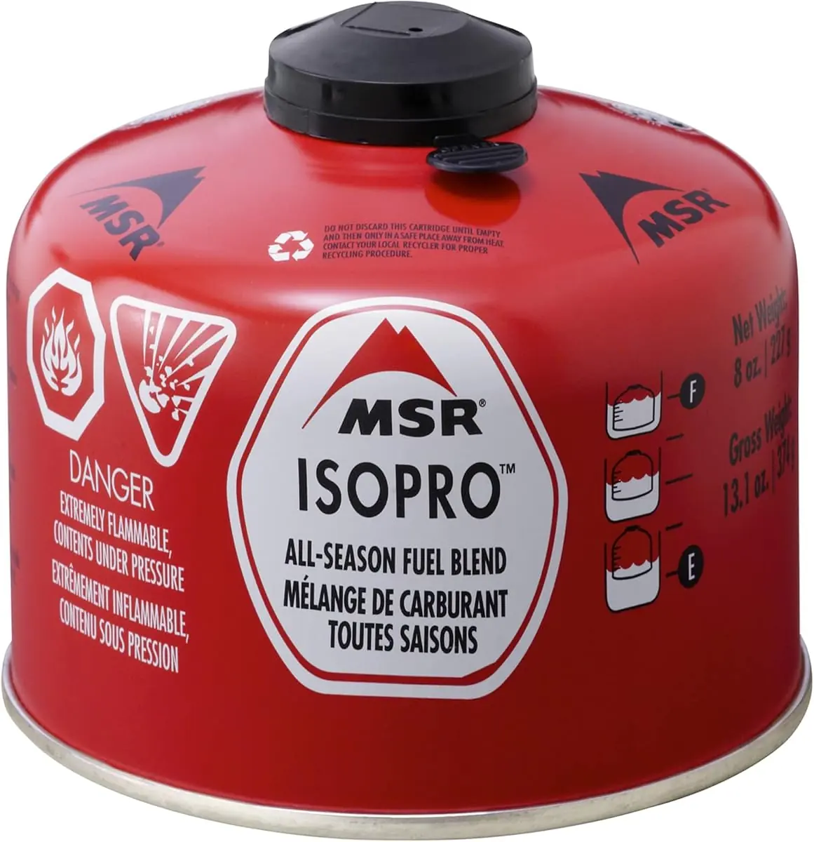 MSR IsoPro Fuel Canister, 8 oz
