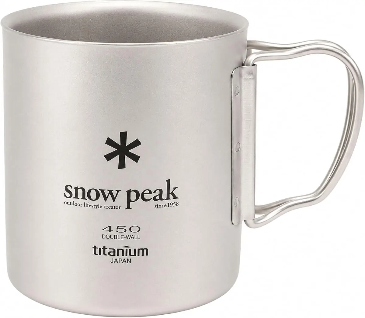 Snow Peak Titanium Double Wall 450 Mug