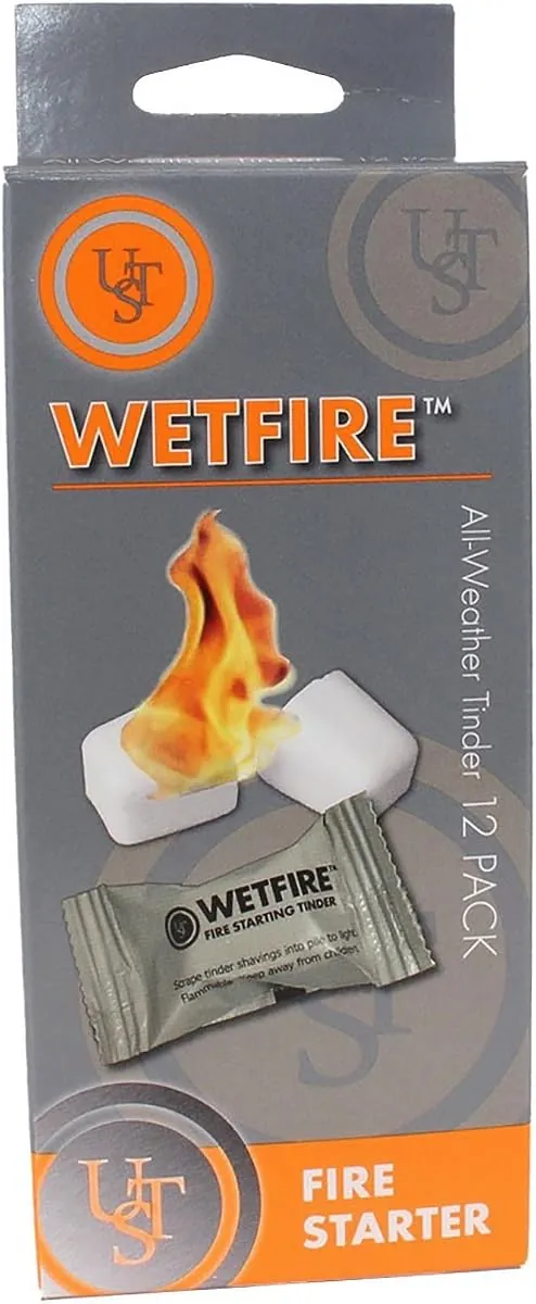 UST WetFire Tinder, 12 Pack