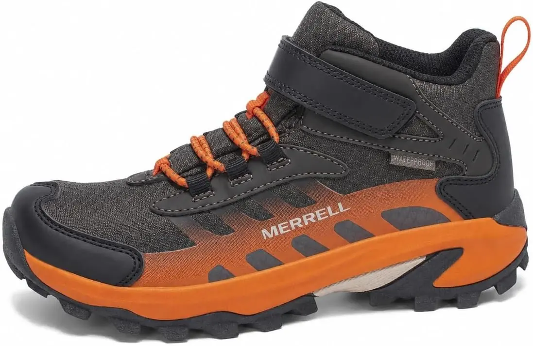 Merrell Kids' Moab Speed 2 Mid A/C Waterproof Hiking Boot