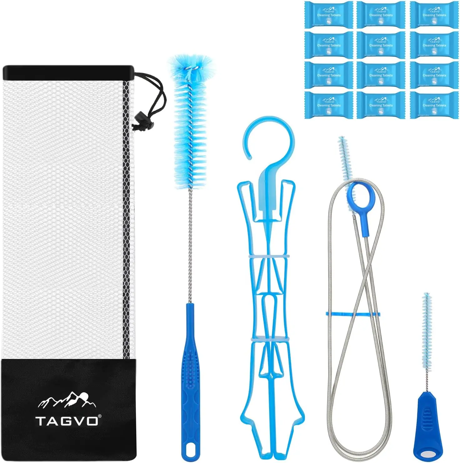 TAGVO 6-in-1 Hydration Bladder Cleaning Kit