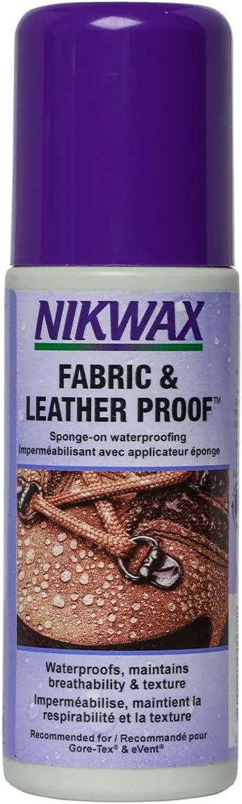 Nikwax Fabric & Leather Proof, Sponge-On