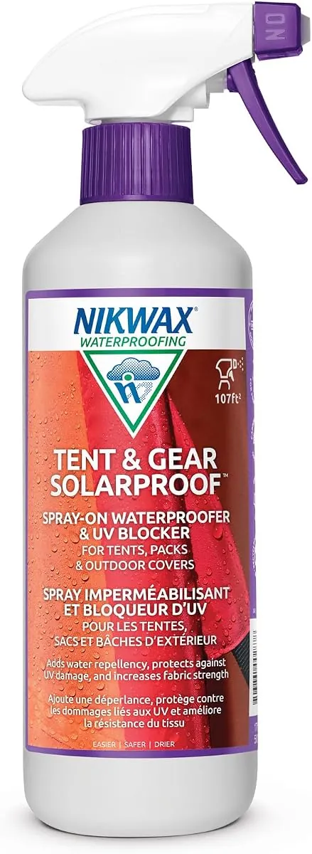 Nikwax Tent & Gear SolarProof Spray, 500 ml